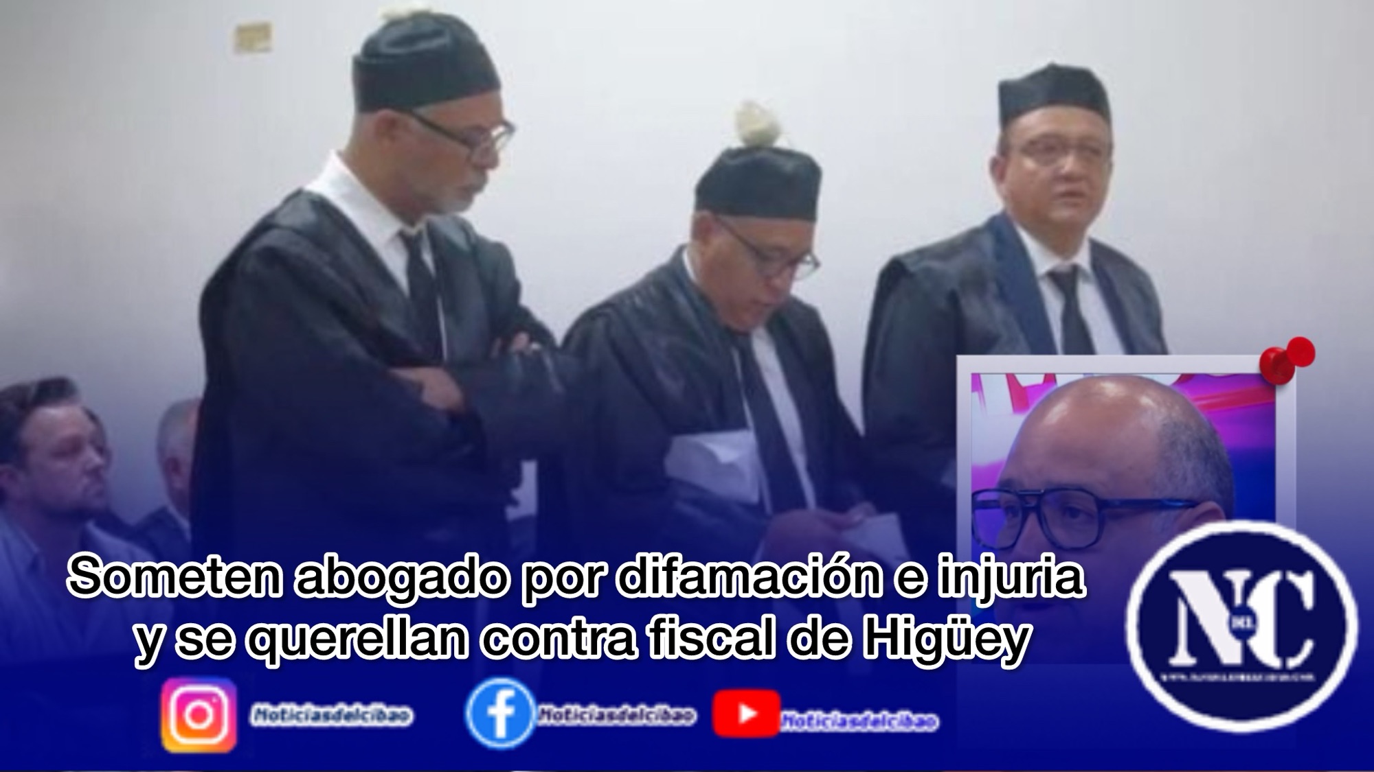 Someten abogado por difamación e injuria y se querellan contra fiscal de Higüey