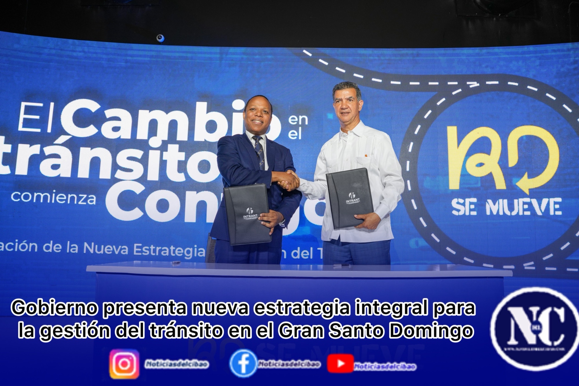 Gobierno presenta nueva estrategia integral para la gestión del tránsito en el Gran Santo Domingo