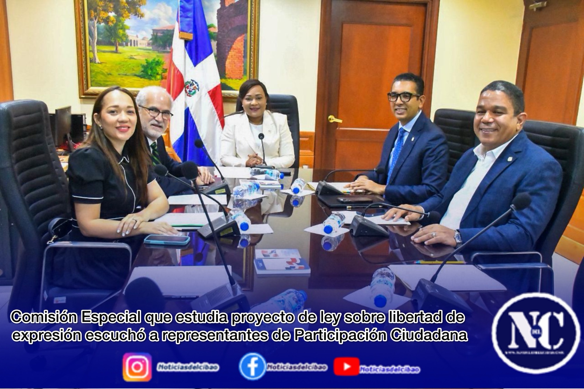 Comisión Especial que estudia proyecto de ley sobre libertad de expresión escuchó a representantes de Participación Ciudadana