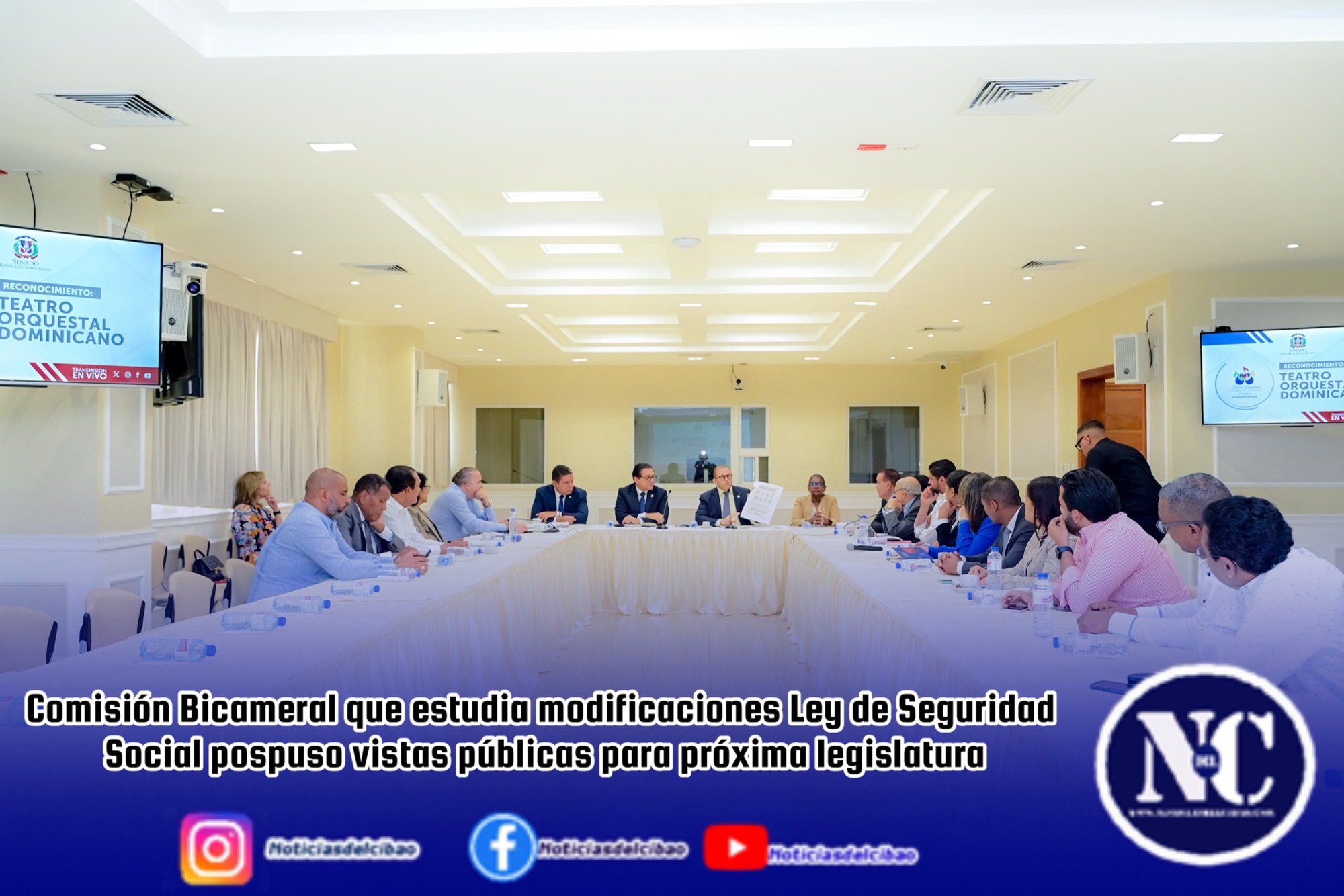 Comisión Bicameral que estudia modificaciones Ley de Seguridad Social pospuso vistas públicas para próxima legislatura