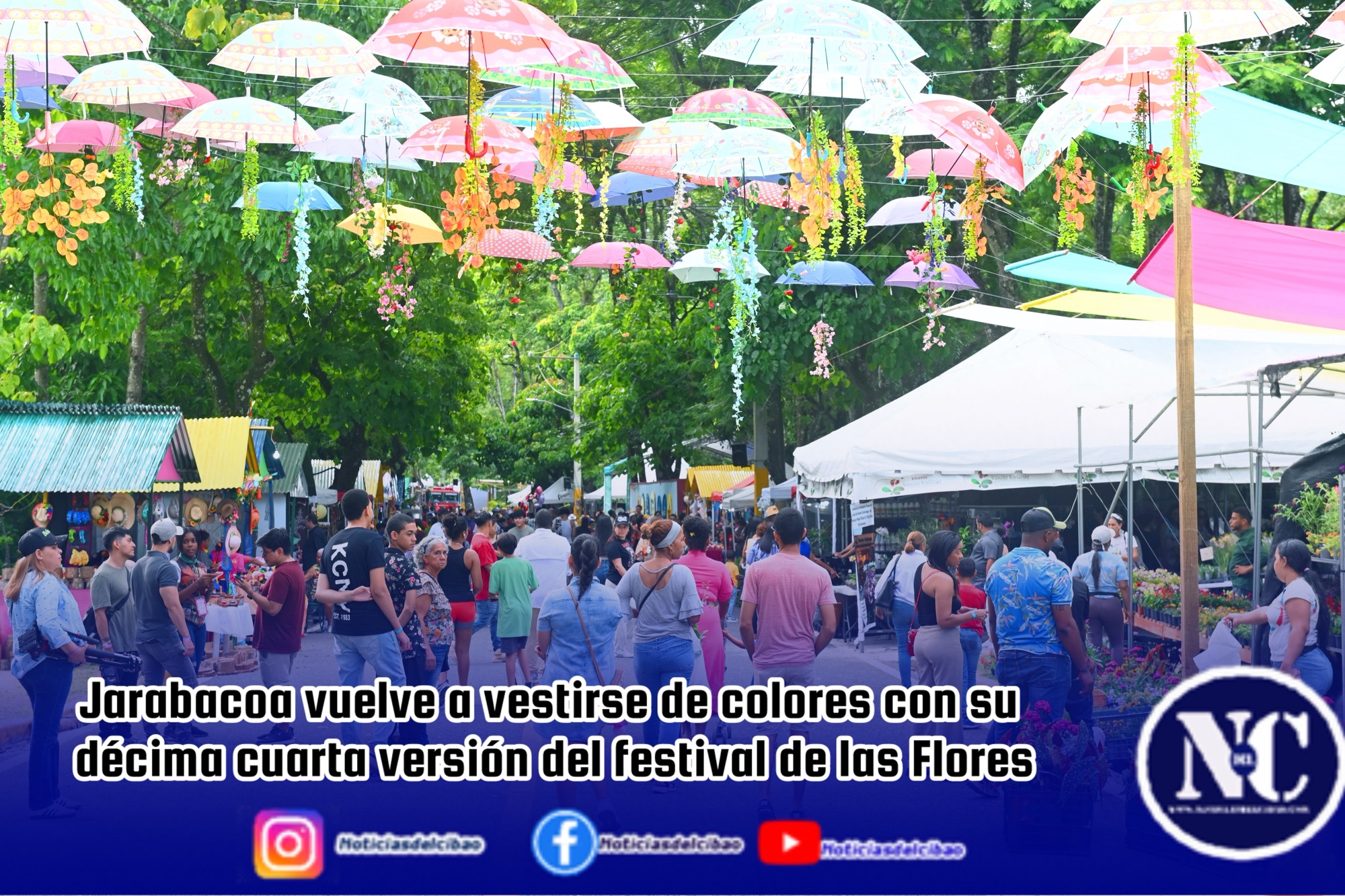 Jarabacoa vuelve a vestirse de colores con su décima cuarta versión del festival de las Flores