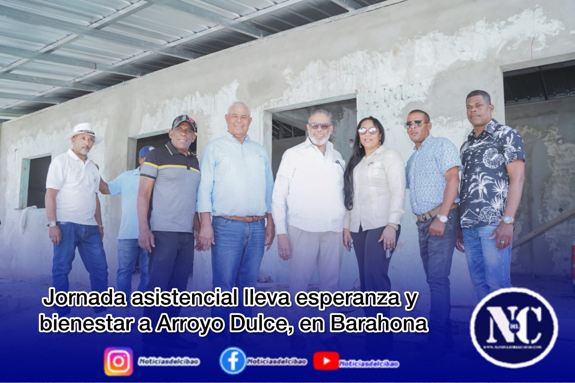 Jornada asistencial lleva esperanza y bienestar a Arroyo Dulce, en Barahona