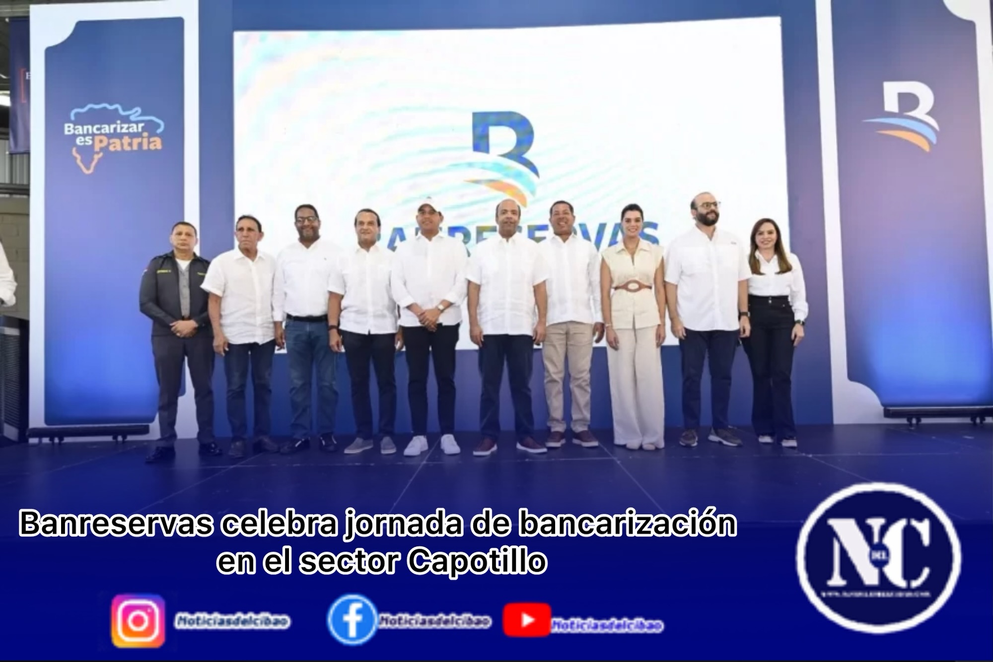 Banreservas celebra jornada de bancarización en el barrio Capotillo