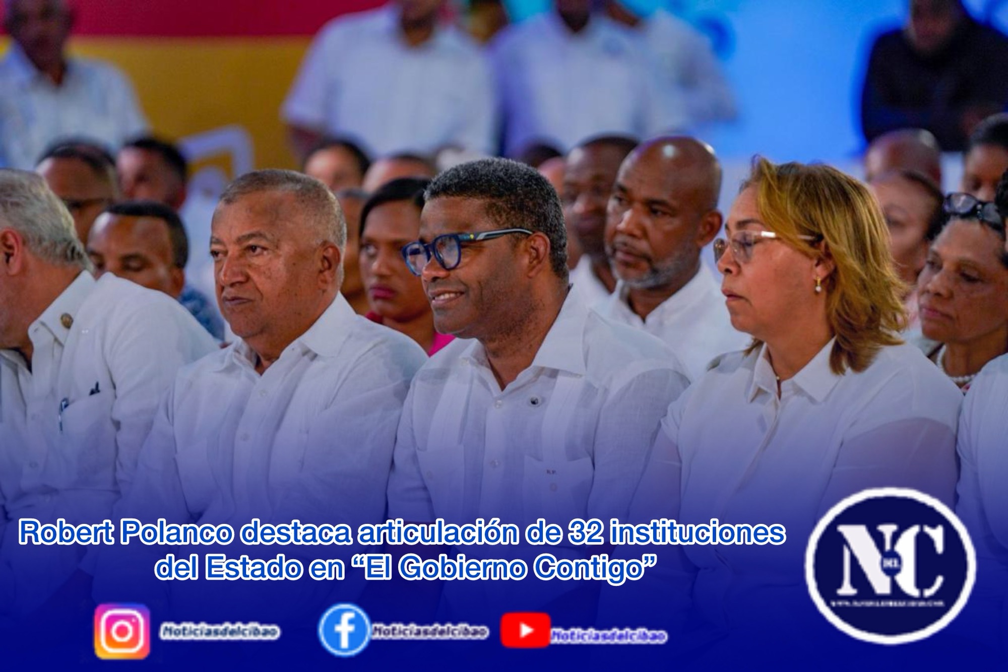 Robert Polanco destaca articulación de 32 instituciones del Estado en “El Gobierno Contigo”