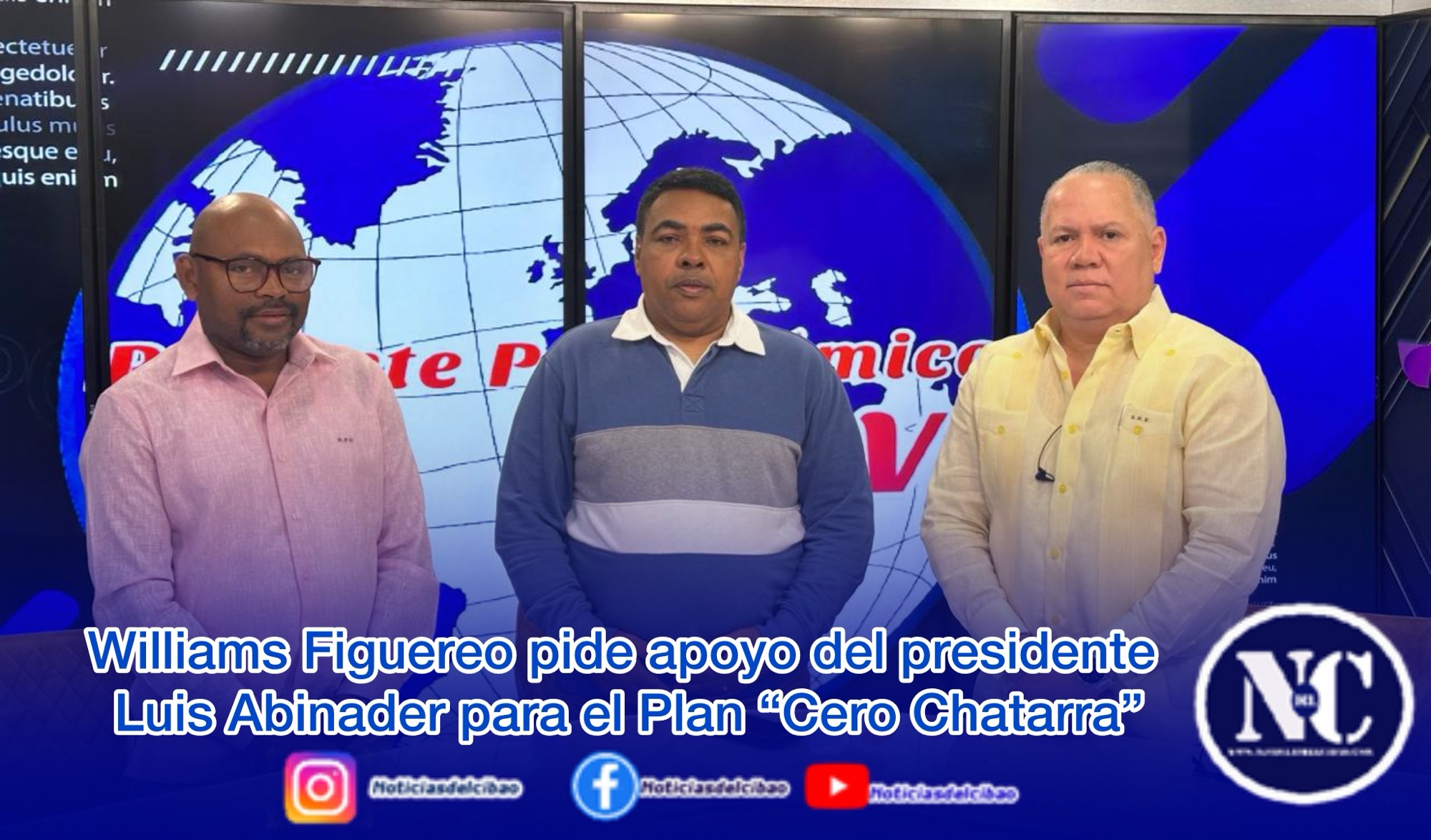 Williams Figuereo pide apoyo del presidente Luis Abinader para el Plan “Cero Chatarra”