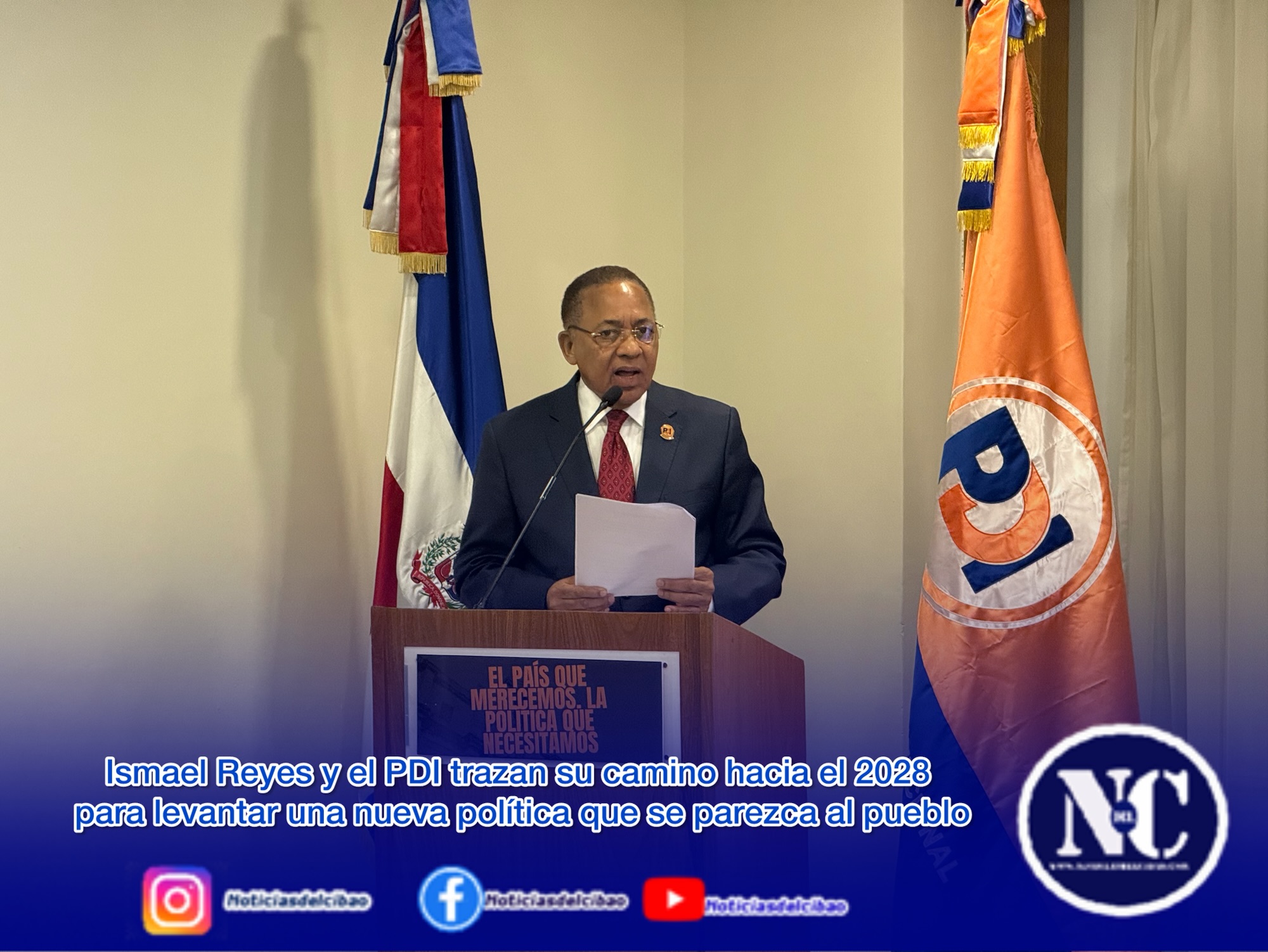 Ismael Reyes y el PDI trazan su camino hacia el 2028 para levantar una nueva política que se parezca al pueblo