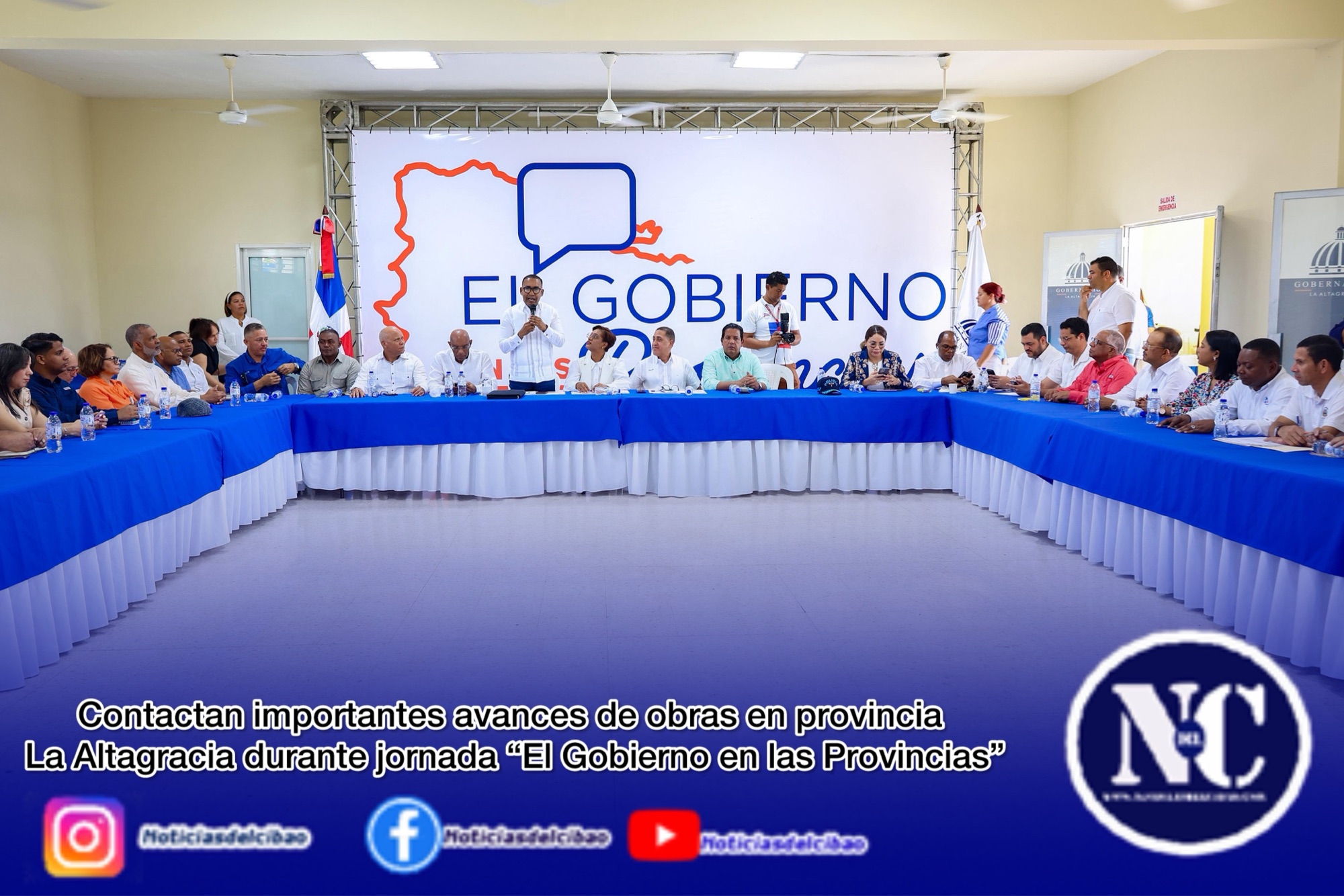 Contactan importantes avances de obras en provincia La Altagracia durante jornada “El Gobierno en las Provincias”
