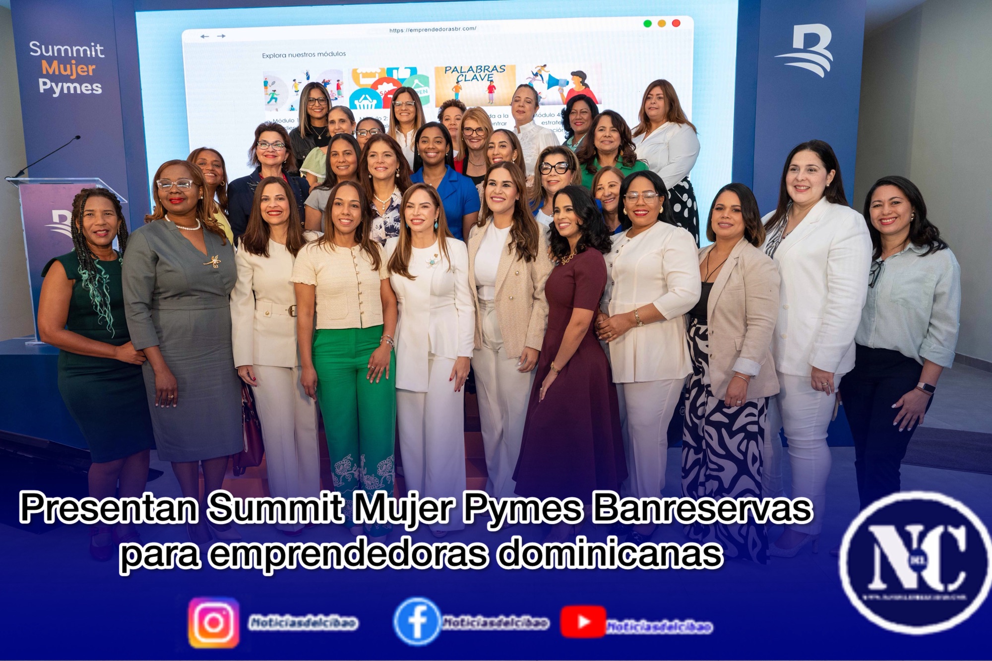Presentan Summit Mujer Pymes Banreservas para emprendedoras dominicanas