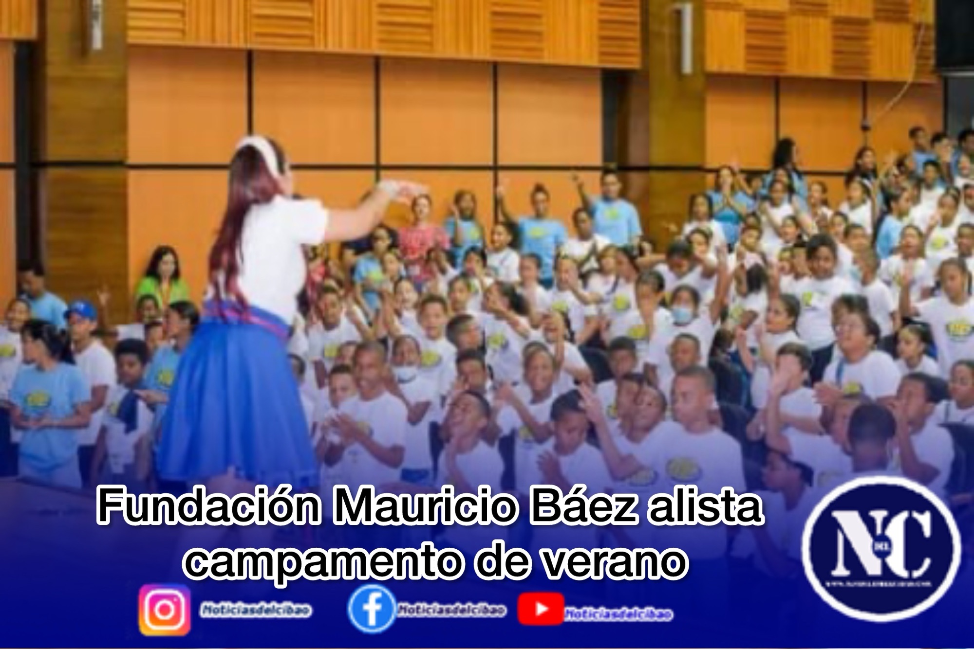 Fundación Mauricio Báez alista campamento de verano