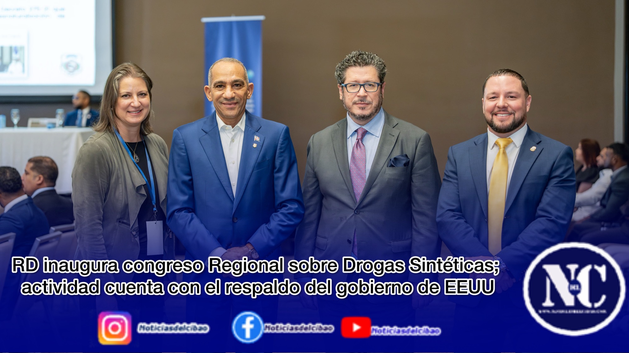 RD inaugura congreso Regional sobre Drogas Sintéticas; actividad cuenta con el respaldo del gobierno de EEUU