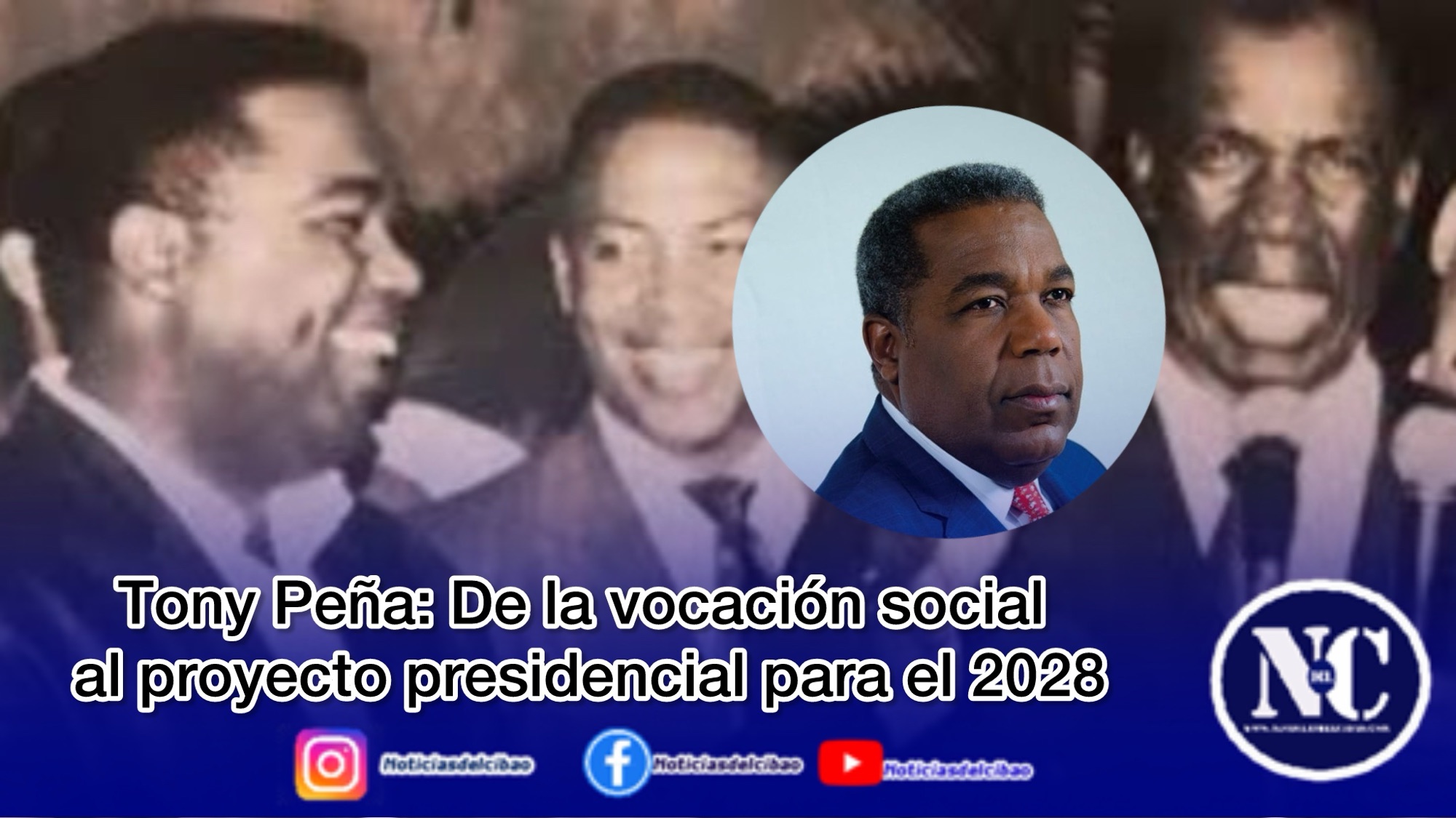 Tony Peña: De la vocación social al proyecto presidencial para el 2028