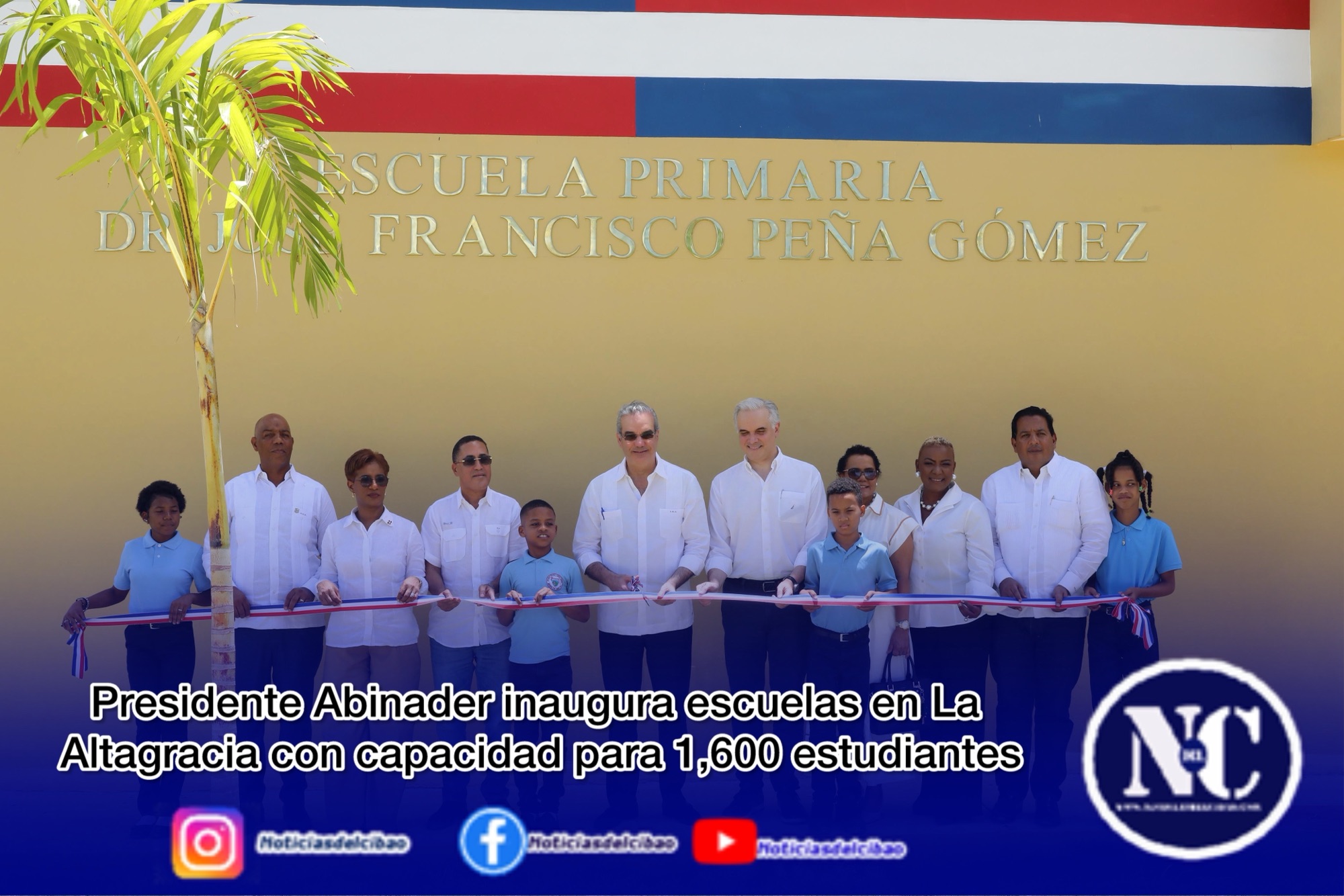 Presidente Abinader inaugura escuelas en La Altagracia con capacidad para 1,600 estudiantes