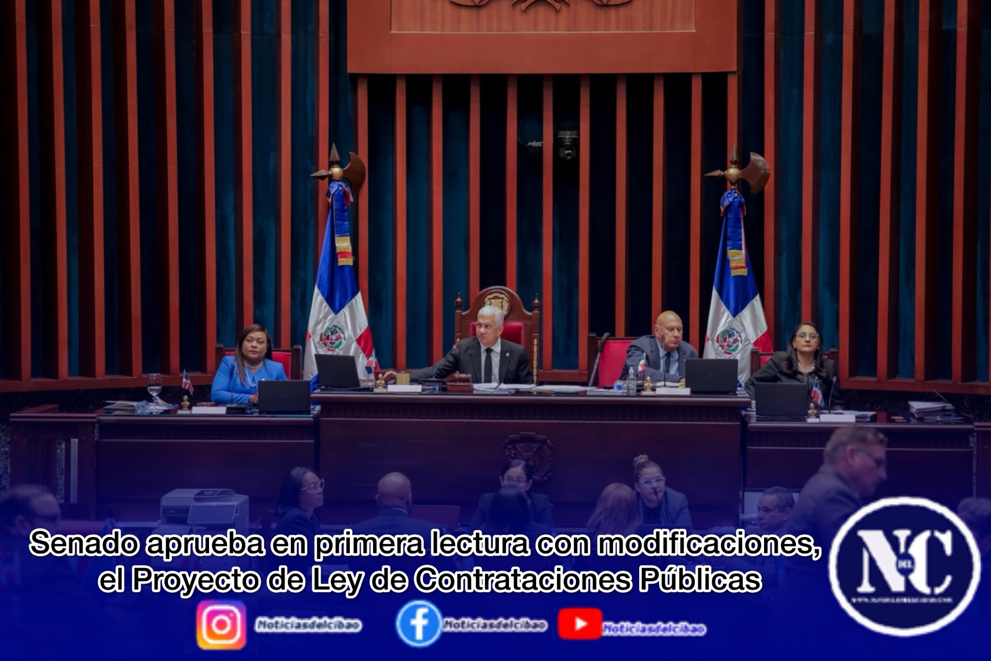 Senado aprueba en primera lectura con modificaciones, el Proyecto de Ley de Contrataciones Públicas