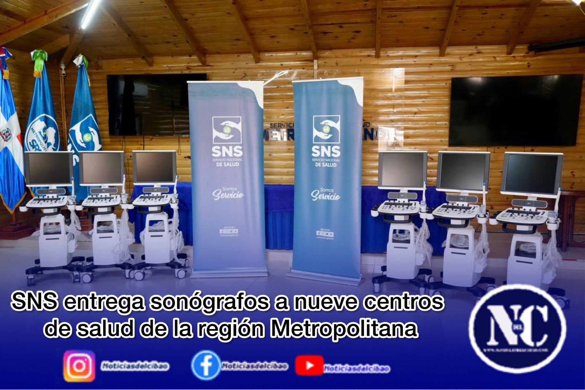 SNS entrega sonógrafos a nueve centros de salud de la región Metropolitana