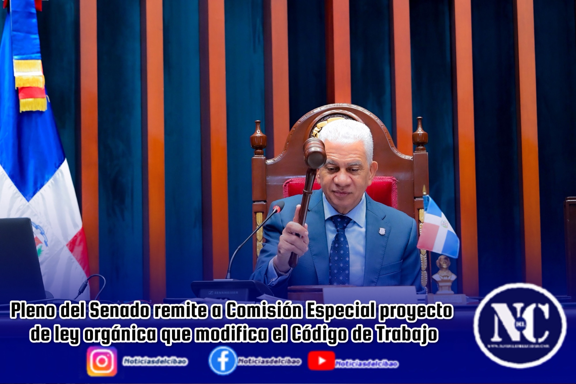 Pleno del Senado remite a Comisión Especial proyecto de ley orgánica que modifica el Código de Trabajo