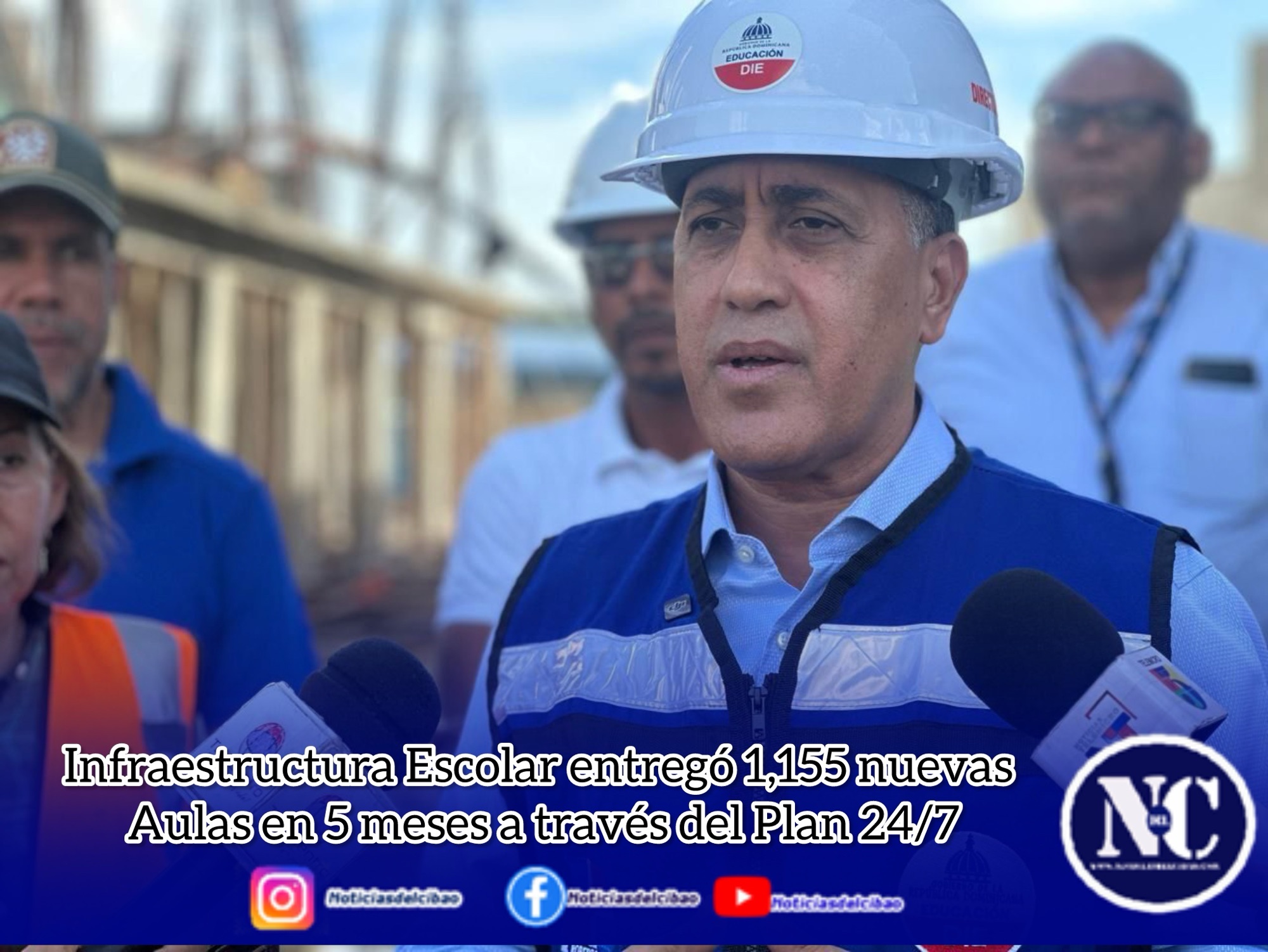 Infraestructura Escolar entregó 1,155 nuevas Aulas en 5 meses a través del Plan 24/7