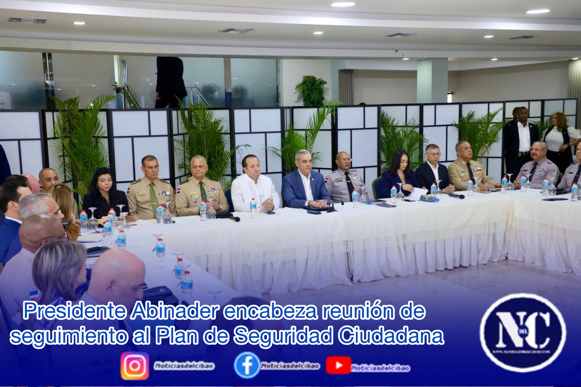 Presidente Abinader encabeza reunión de seguimiento al Plan de Seguridad Ciudadana