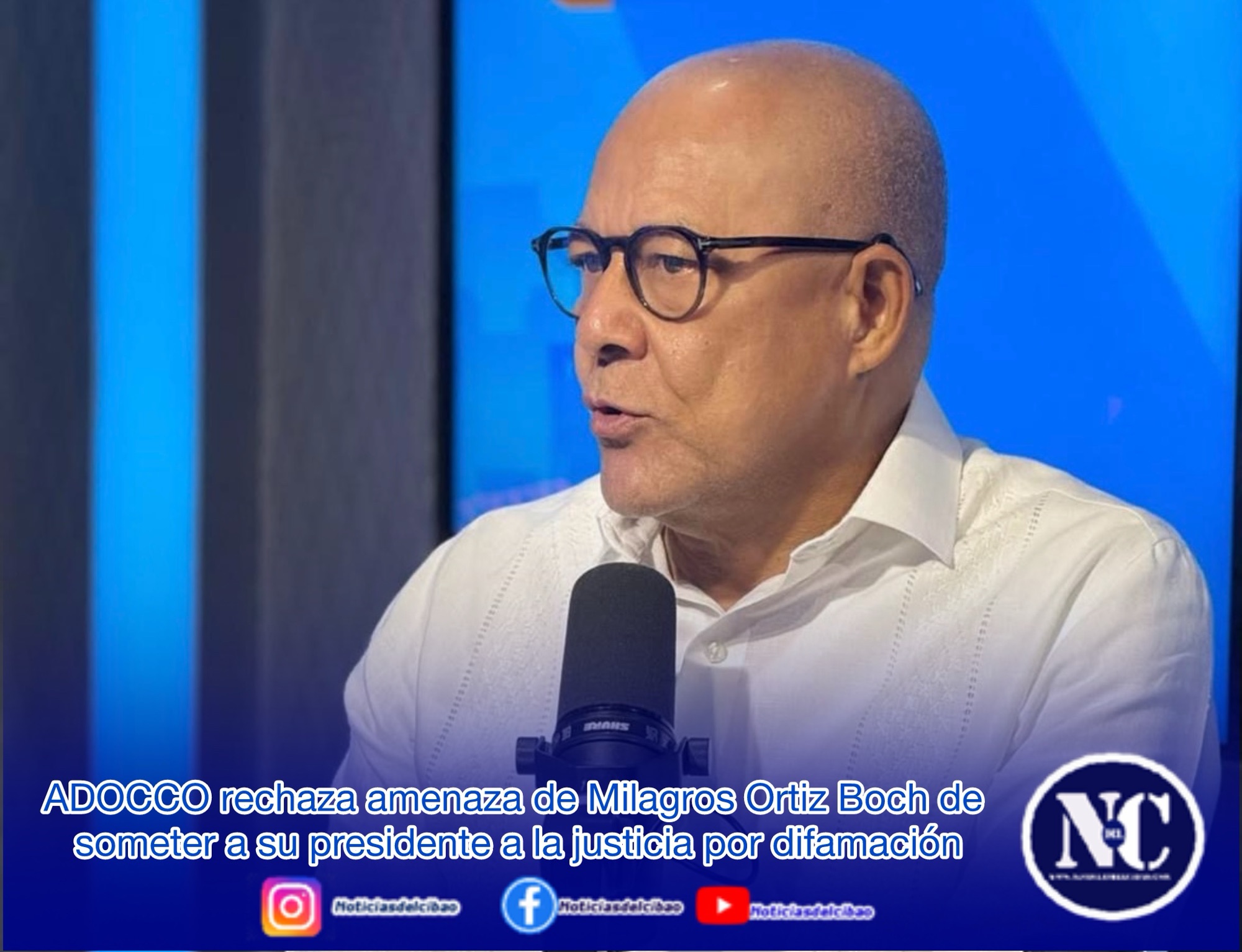 ADOCCO rechaza amenaza de Milagros Ortiz Boch de someter a su presidente a la justicia por difamación