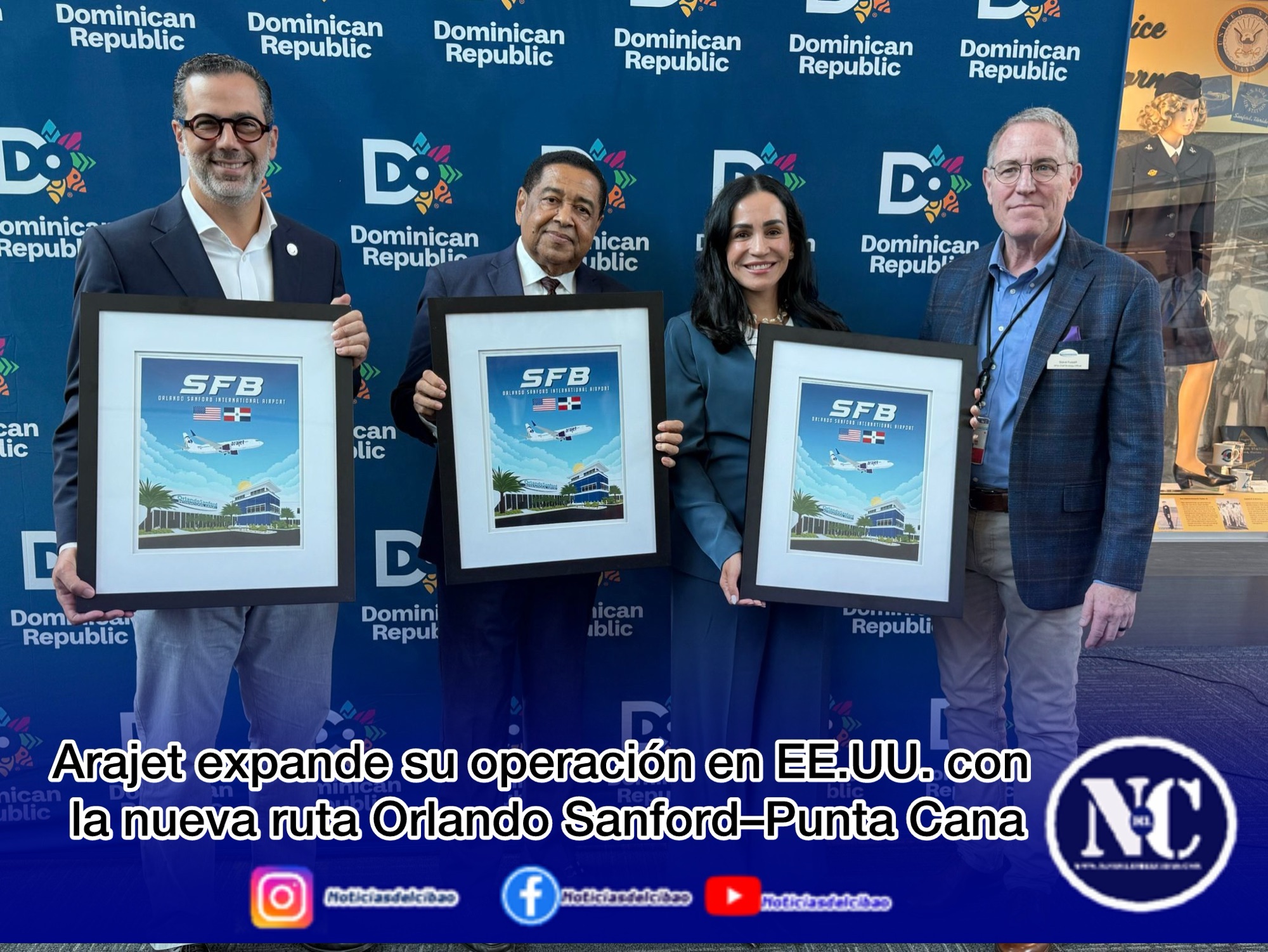 Arajet&nbsp;expande su&nbsp;operación&nbsp;en EE.UU. con la nueva ruta Orlando&nbsp;Sanford–Punta Cana