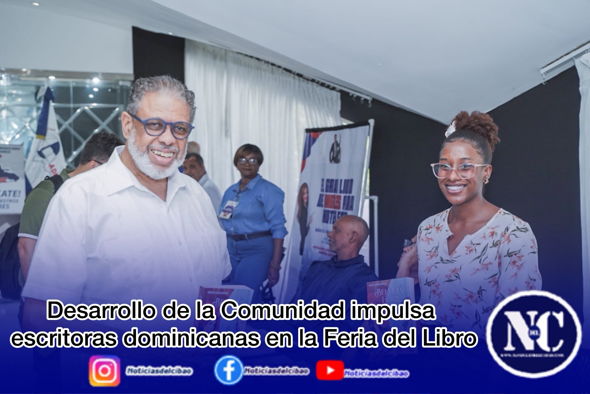Desarrollo de la Comunidad impulsa escritoras dominicanas en la Feria del Libro