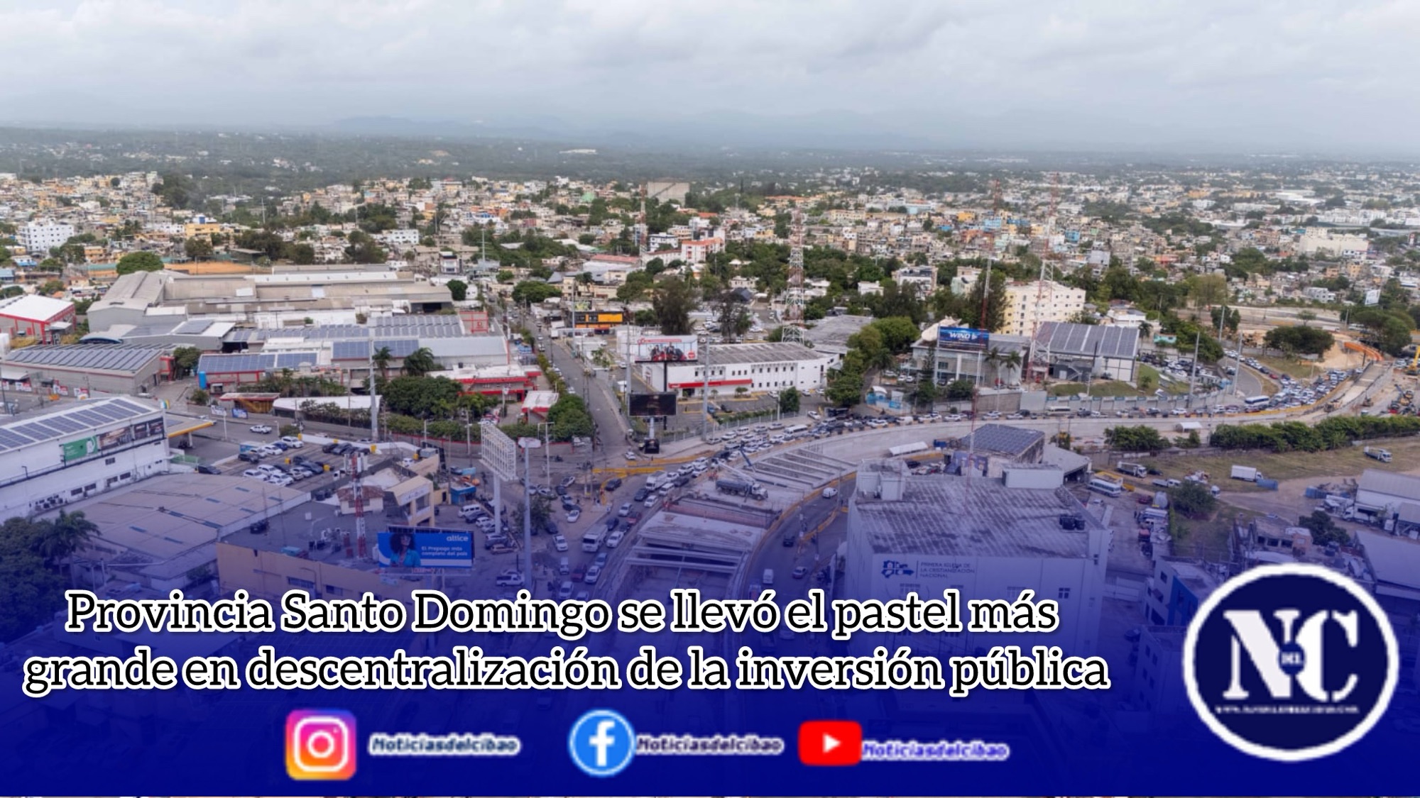 Provincia Santo Domingo se llevó el pastel más grande en descentralización de la inversión pública