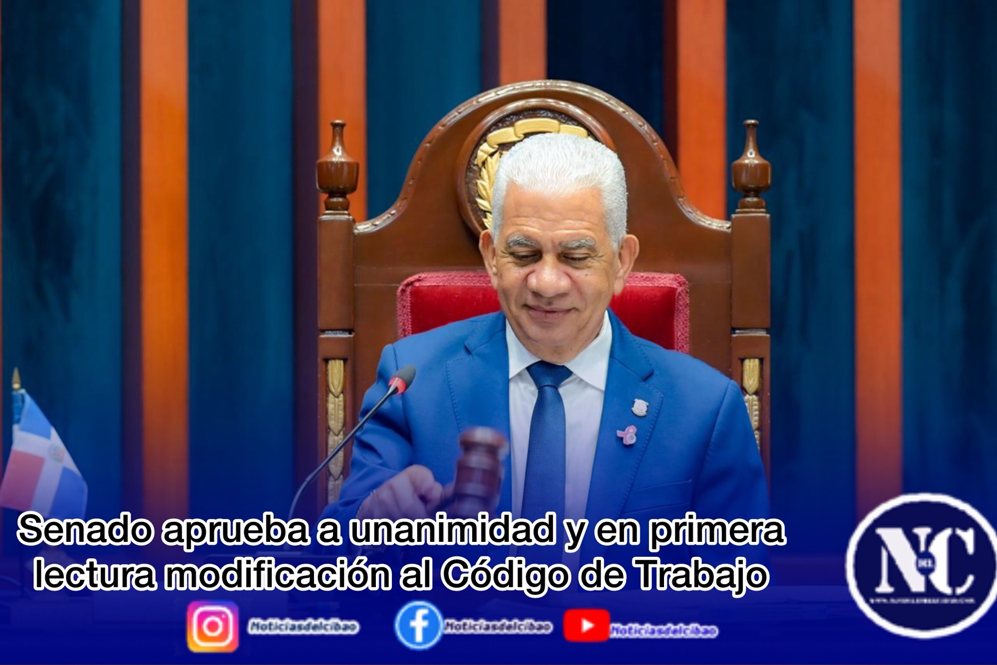 Senado aprueba a unanimidad y en primera lectura modificación al Código de Trabajo