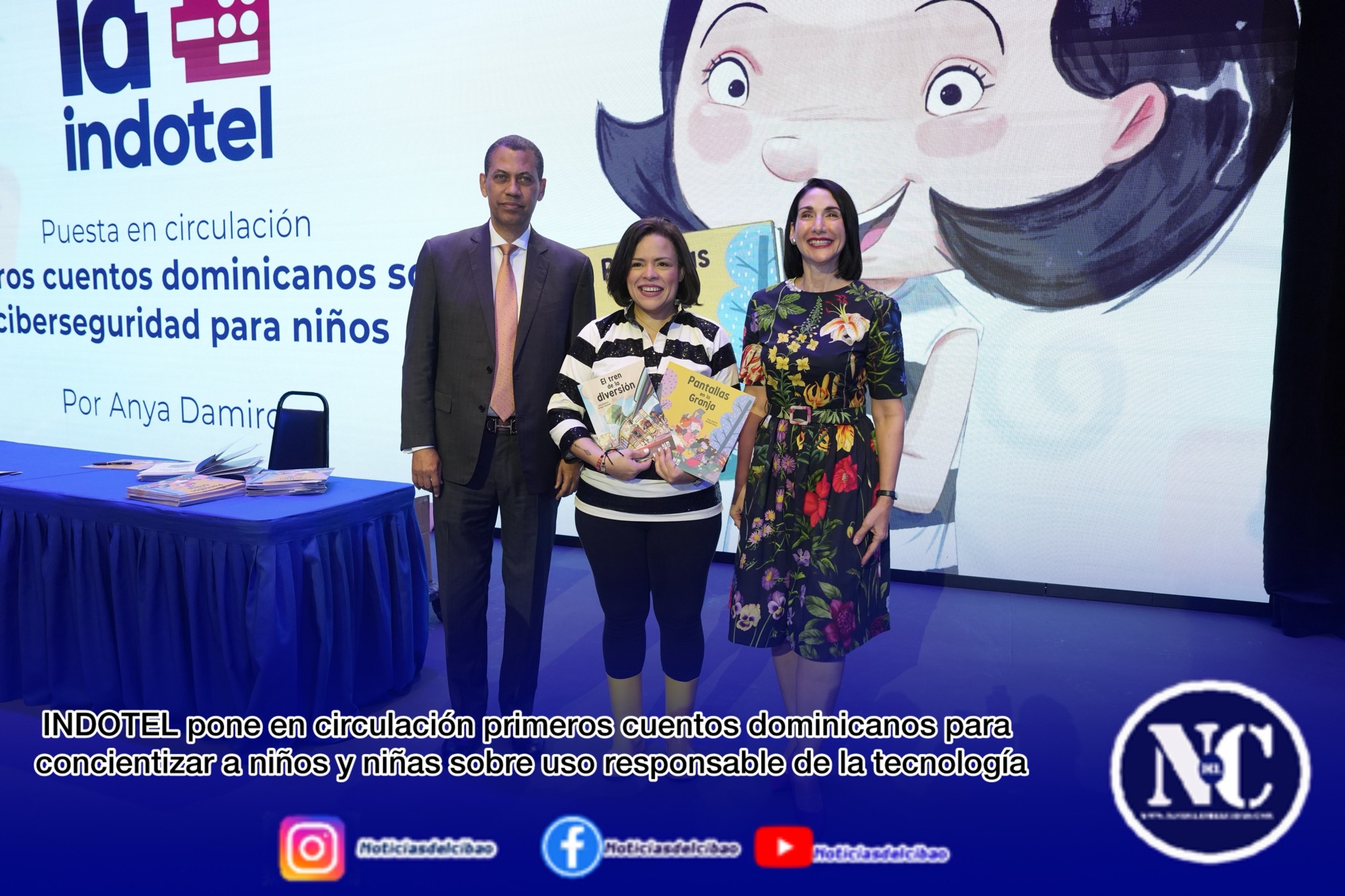 INDOTEL pone en circulación primeros cuentos dominicanos para concientizar a niños y niñas sobre uso responsable de la tecnología