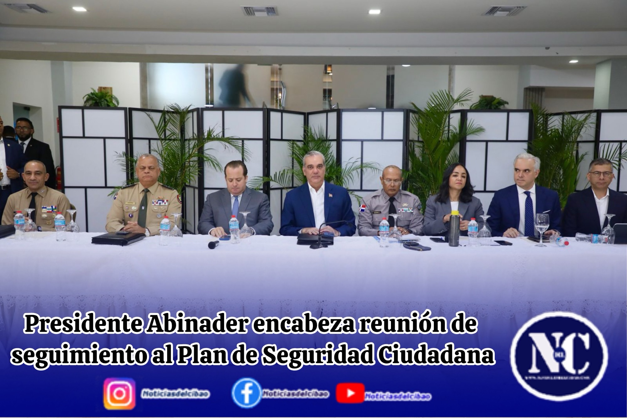 Presidente Abinader encabeza reunión de seguimiento al Plan de Seguridad Ciudadana