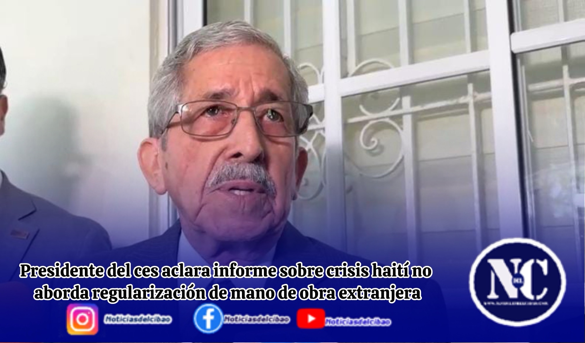 Presidente del ces aclara informe sobre crisis haití no aborda regularización de mano de obra extranjera