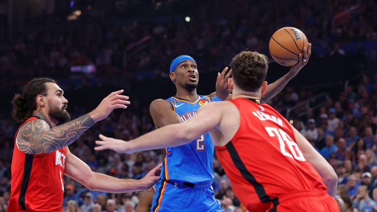 Inicia la NBA con triunfo Oklahoma City Thunder sobre los Rockets