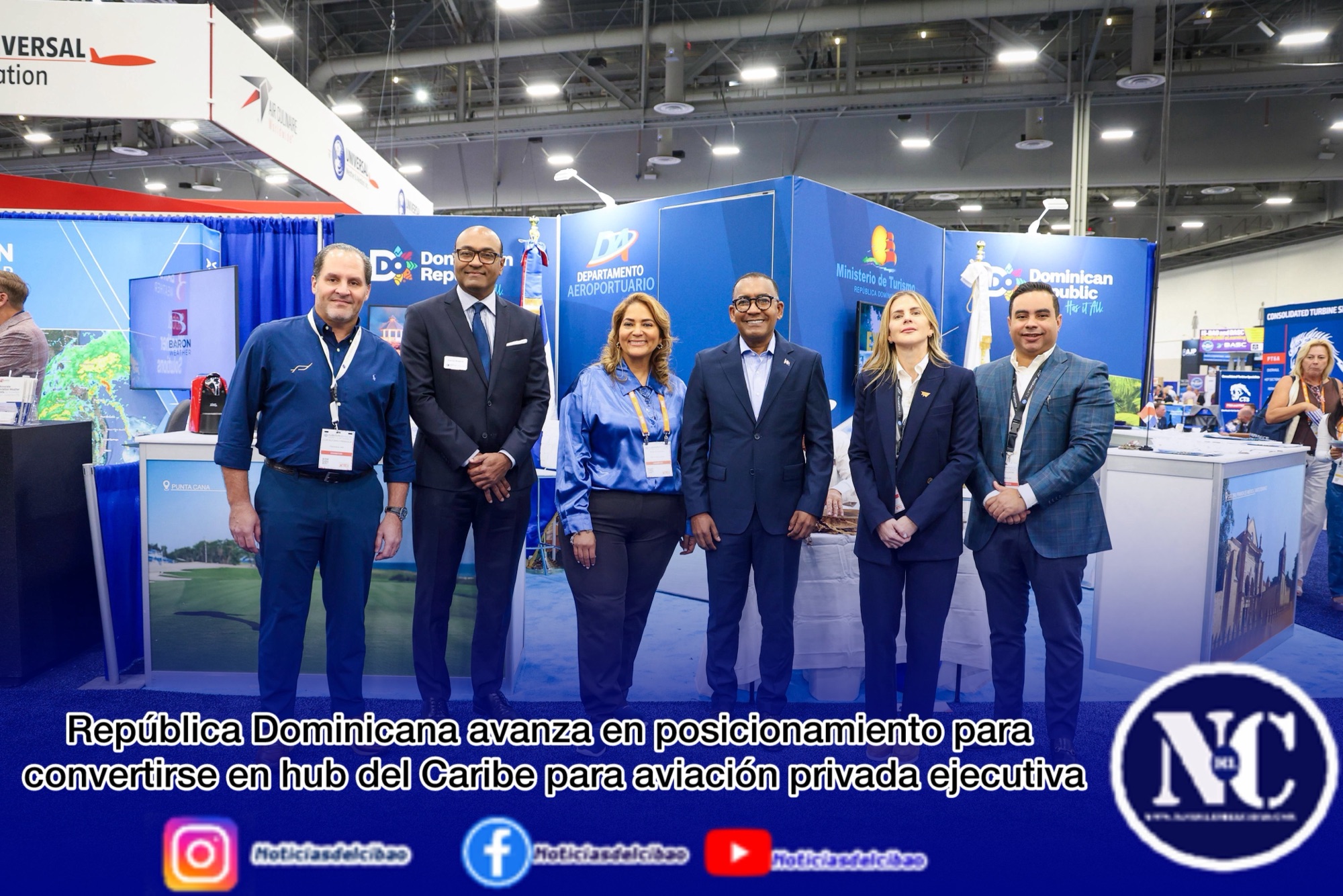 República Dominicana avanza en posicionamiento para convertirse en hub del Caribe para aviación privada ejecutiva