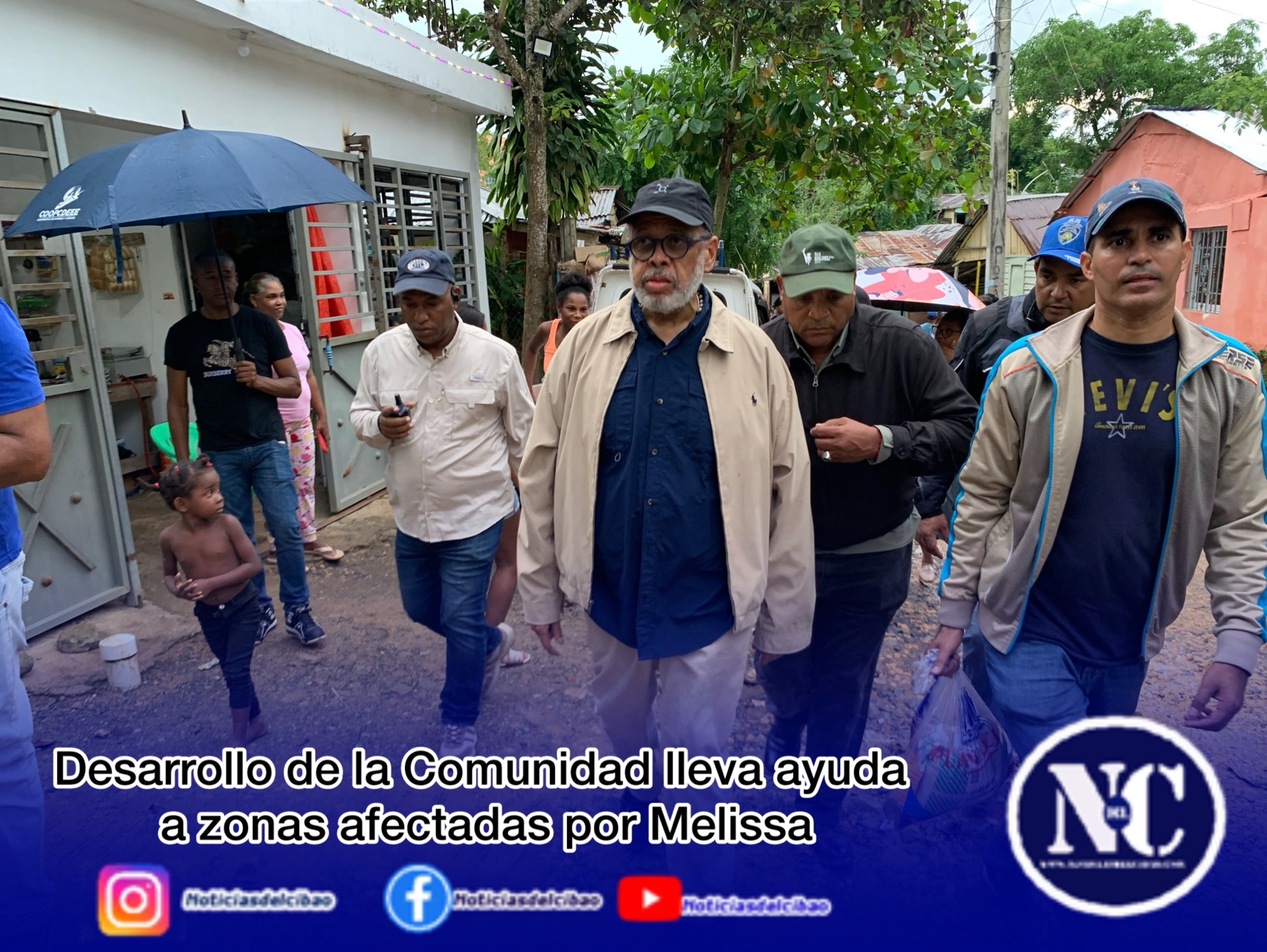 Desarrollo de la Comunidad lleva ayuda a zonas afectadas por Melissa