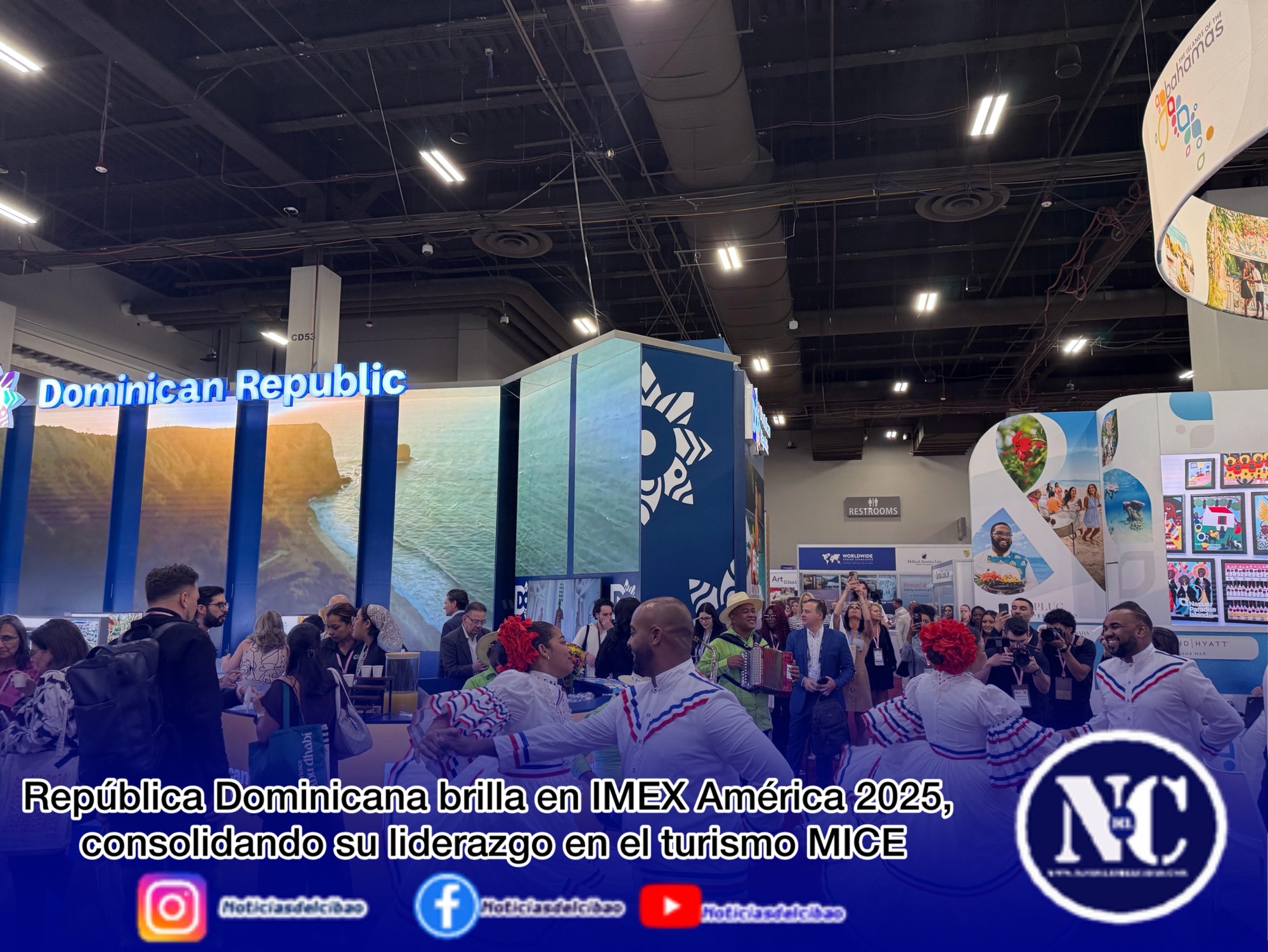 República Dominicana brilla en IMEX América 2025, consolidando su liderazgo en el turismo MICE