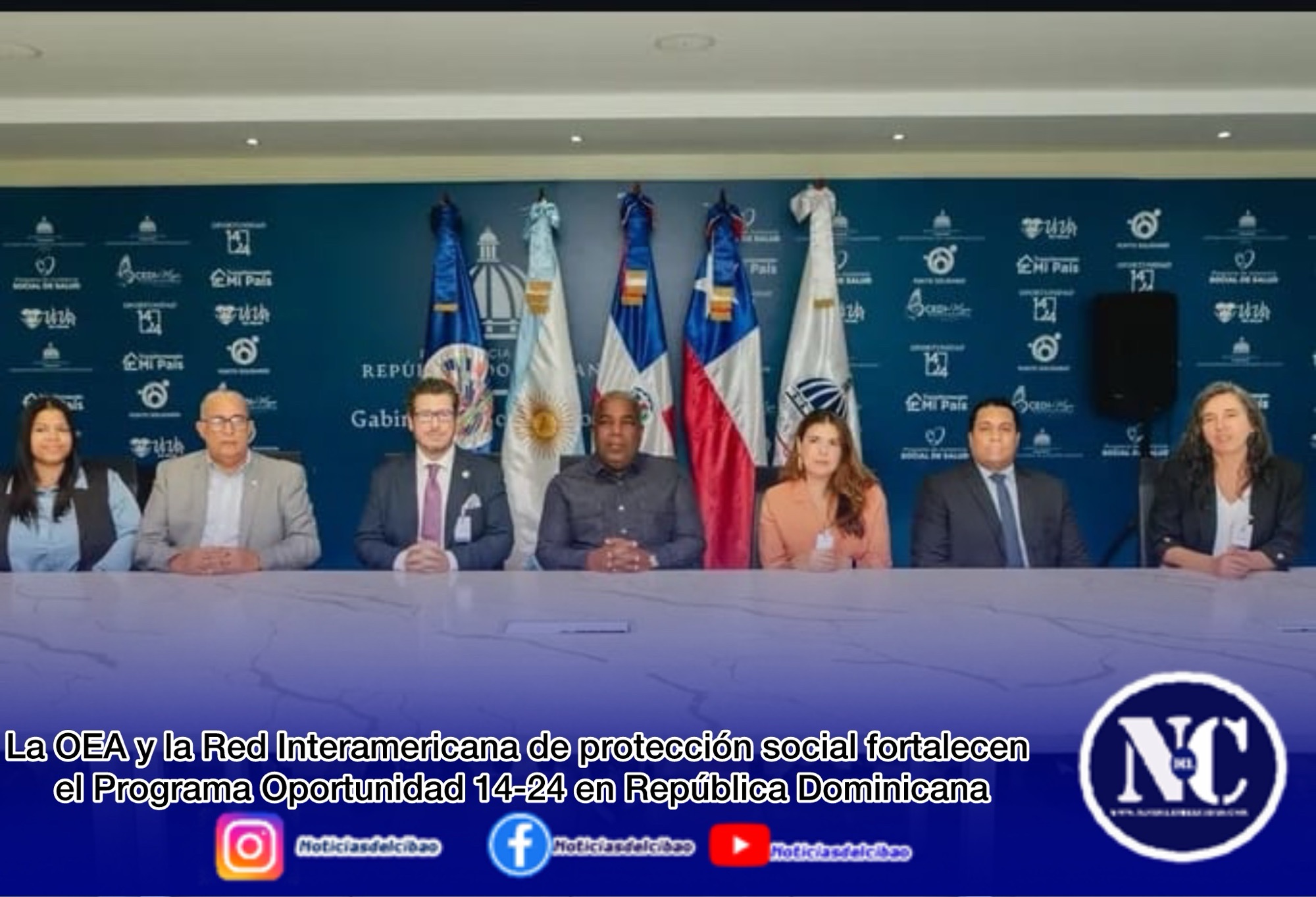 La OEA y la Red Interamericana de protección social fortalecen el Programa Oportunidad 14-24 en República Dominicana