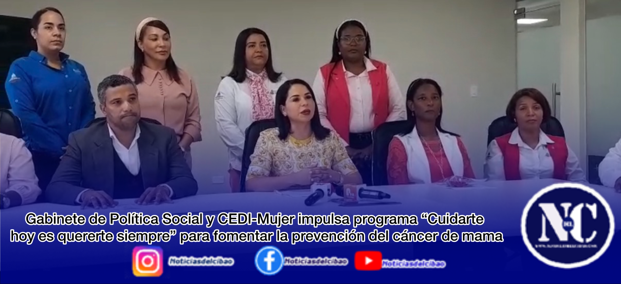 Gabinete de Política Social y CEDI-Mujer impulsa programa “Cuidarte hoy es quererte siempre” para fomentar la prevención del cáncer de mama