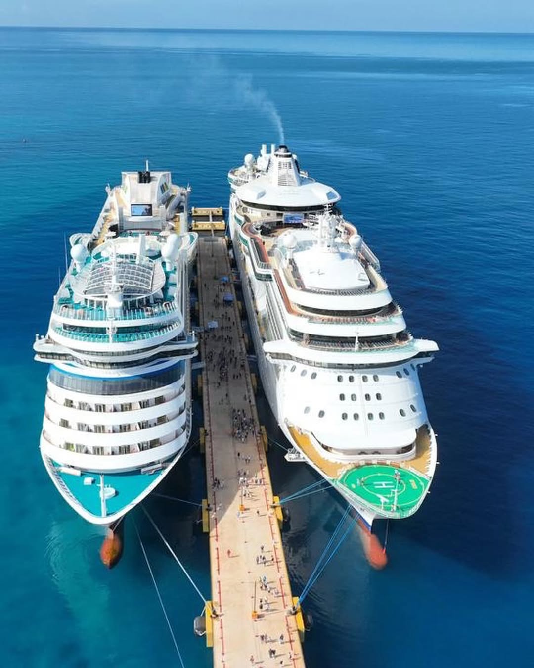 Pedernales hace historia: Cabo Rojo recibe por primera vez dos cruceros de manera simultánea