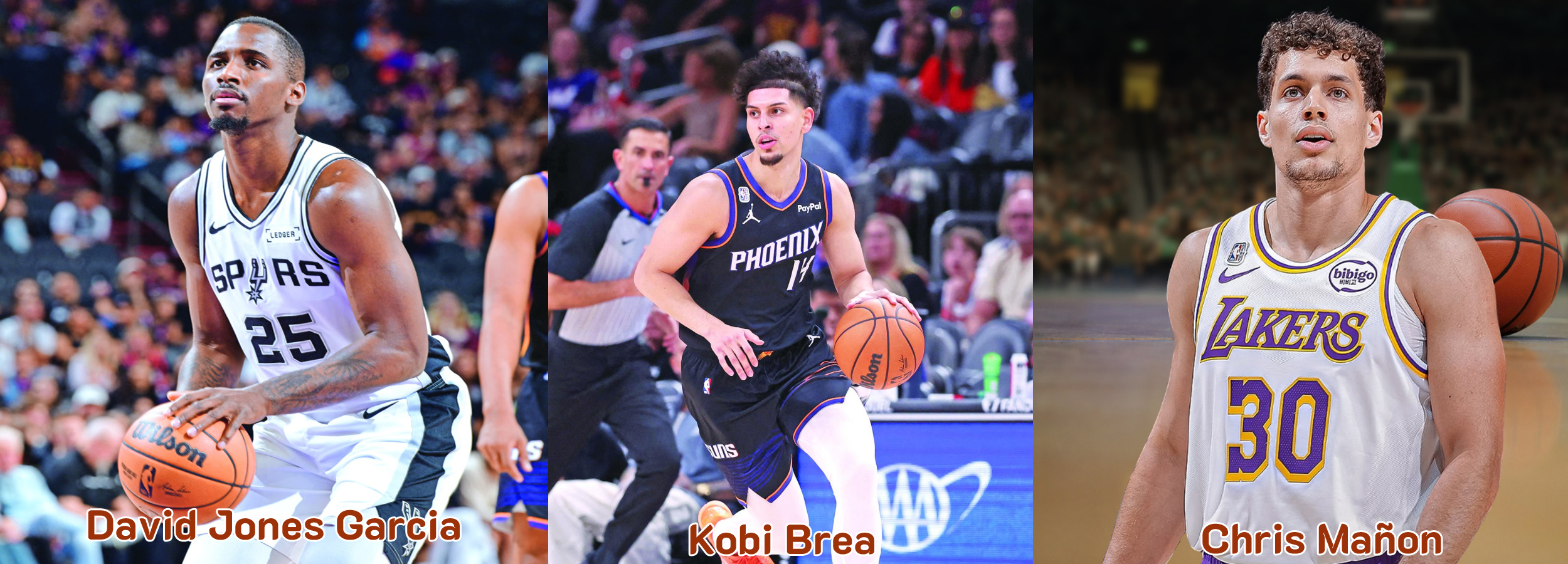 Tres dominicanos por primera vez debutan en una temporada de la NBA