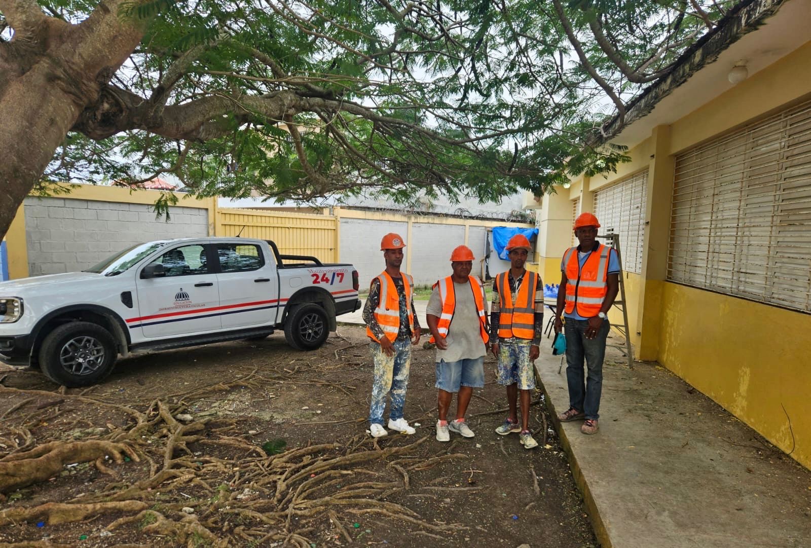 Infraestructura Escolar agiliza la terminación y remozamiento con mantenimientos correctivos de 67 escuelas en Puerto Plata