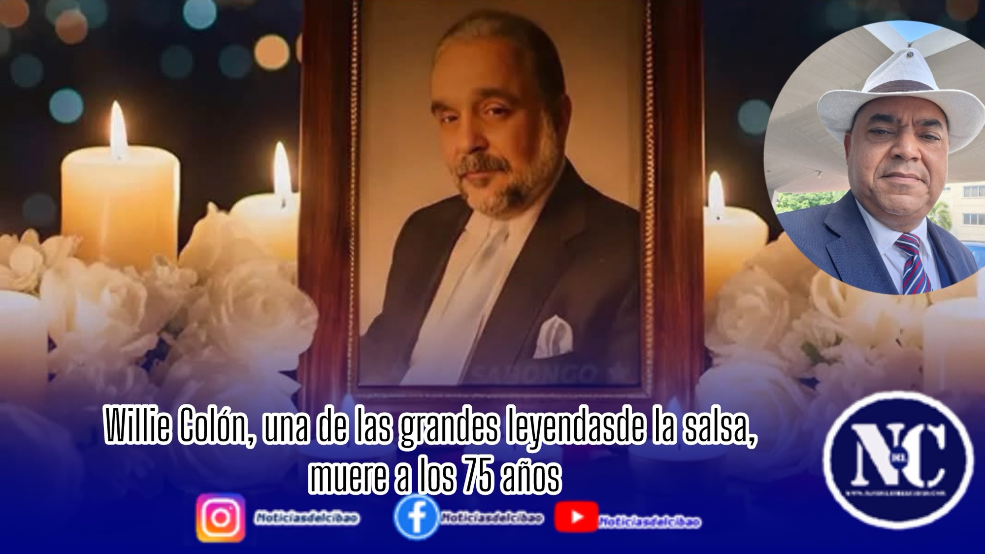 Willie Colón, una de las grandes leyendas de la salsa, muere a los 75 años