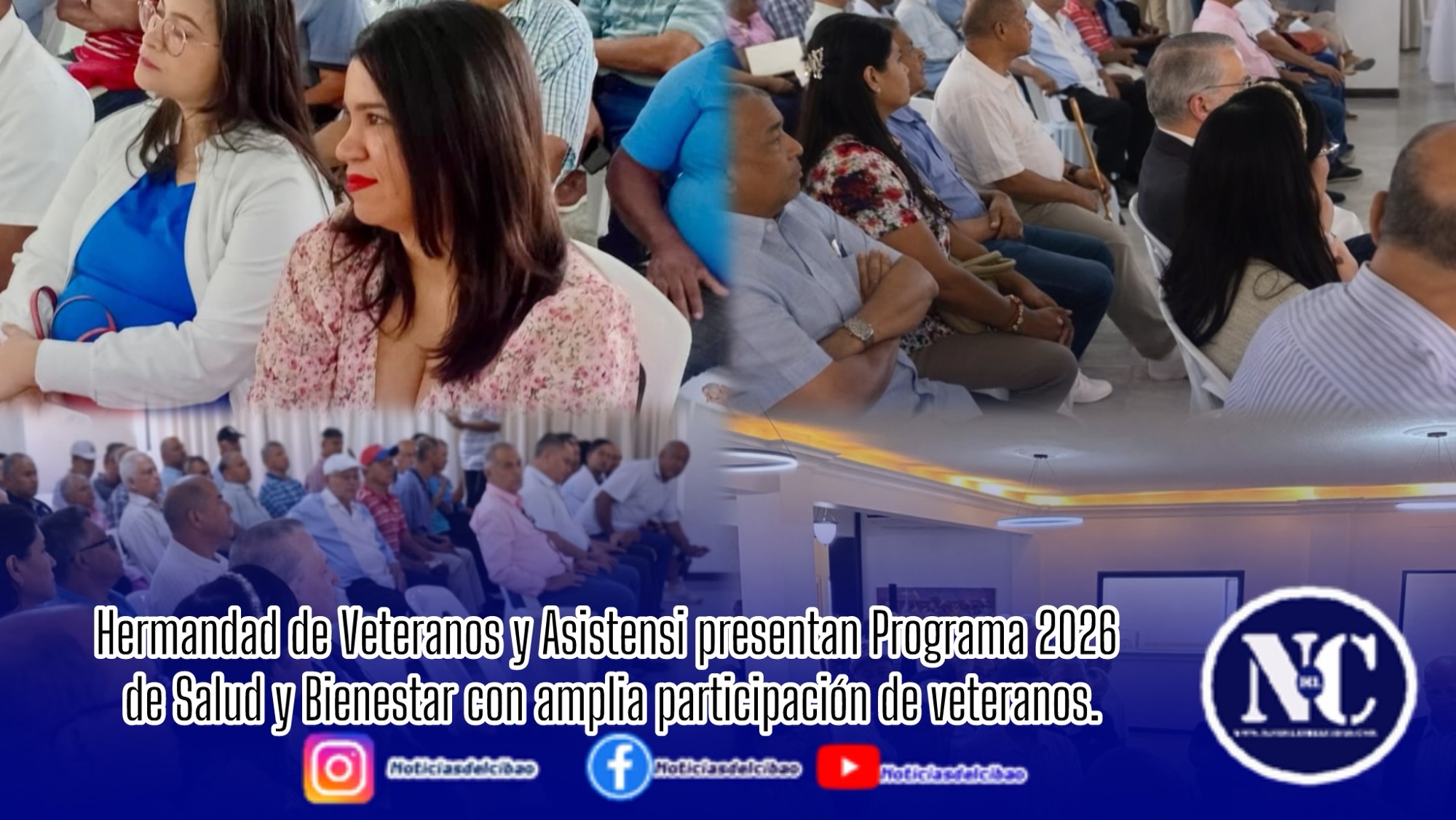 Hermandad de Veteranos y Asistensi presentan Programa 2026 de Salud y Bienestar con amplia participación de veteranos.