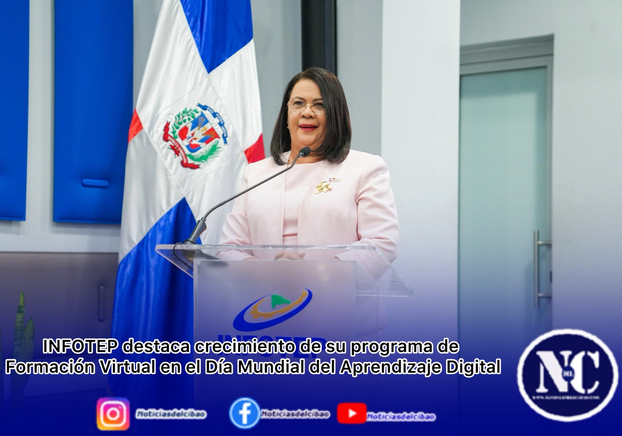INFOTEP destaca crecimiento de su programa de Formación Virtual en el Día Mundial del Aprendizaje Digital