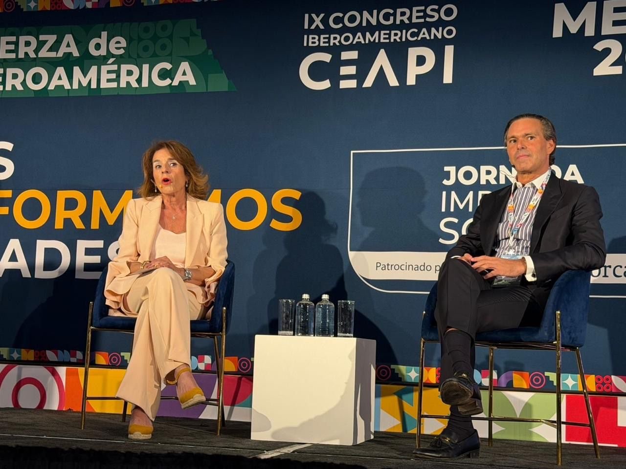Juan Tomás Díaz y Ana Botella presentan en CEAPI un modelo de liderazgo empresarial con impacto social