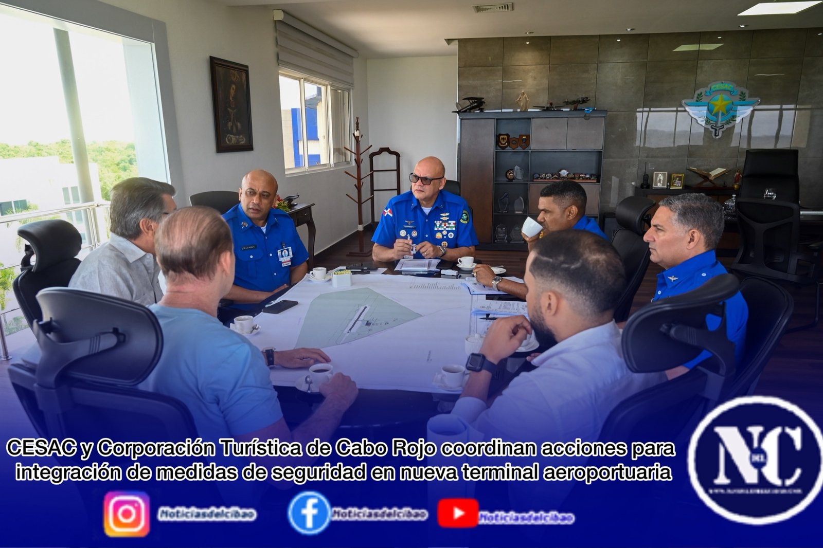 CESAC y Corporación Turística de Cabo Rojo coordinan acciones para integración de medidas de seguridad en nueva terminal aeroportuaria