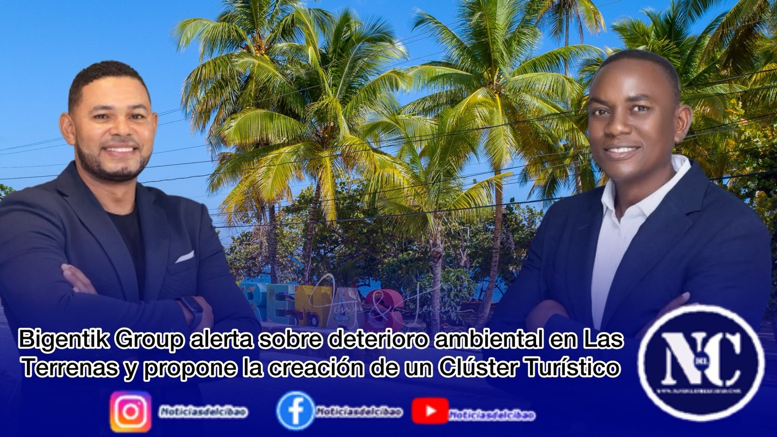 Bigentik Group alerta sobre deterioro ambiental en Las Terrenas y propone la creación de un Clúster Turístico