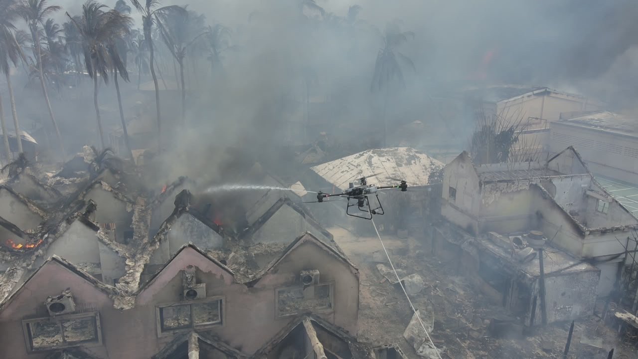 Sistema 911 coordina la asistencia ante un incendio registrado en un hotel ubicado en Bayahíbe