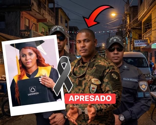 Sargento mayor del ERD acusado de ultimar a su compañera sentimental ya se encuentra bajo control policial