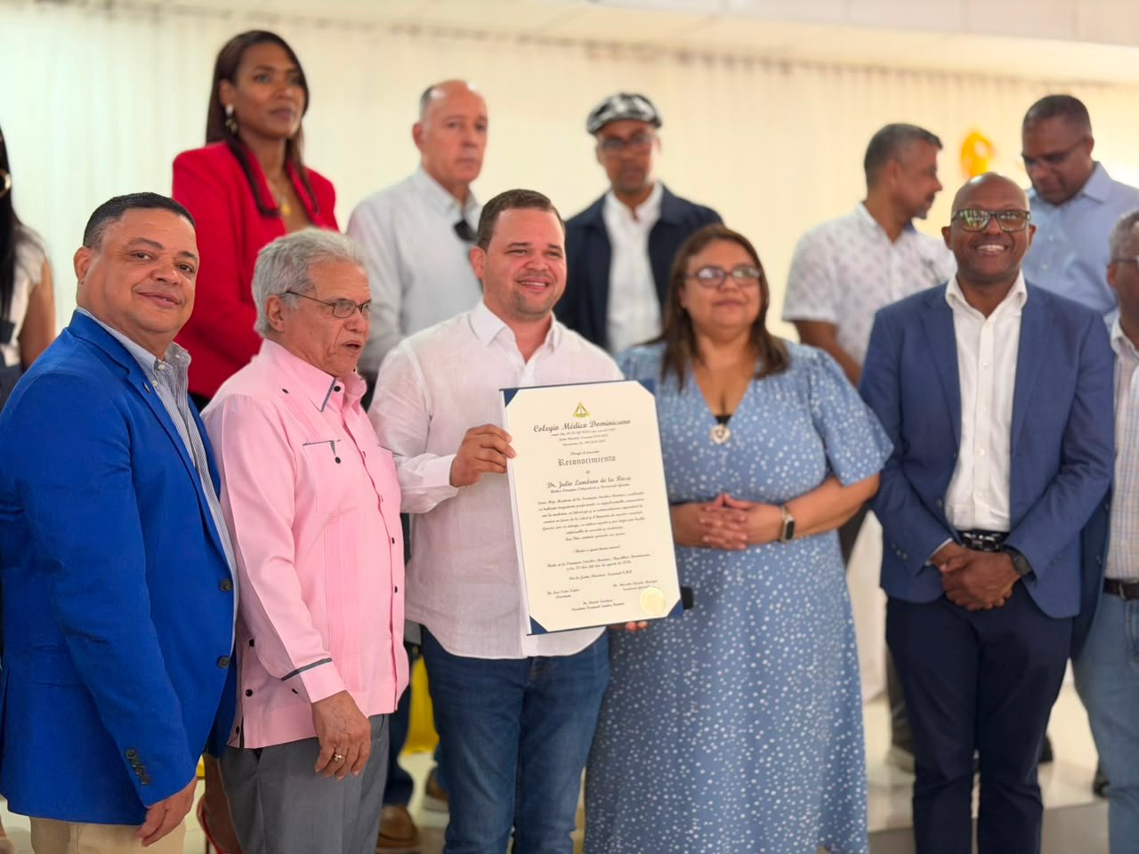 Titular del SNS es reconocido por el CMD como Hijo Meritorio de Sánchez Ramírez