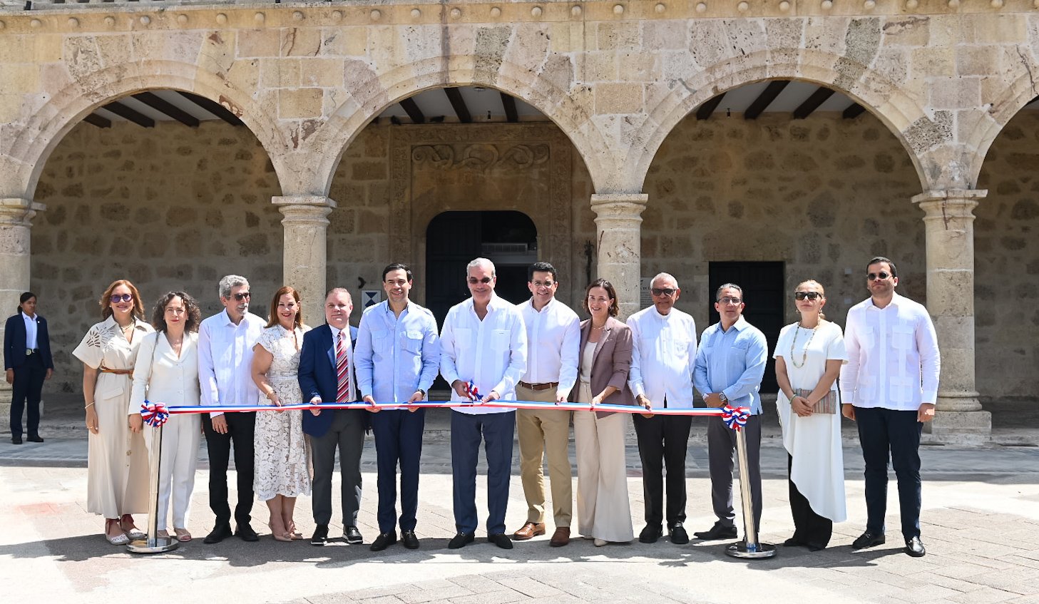 Presidente Abinader y ministro Collado inauguran obras en la Ciudad Colonial de Santo Domingo
